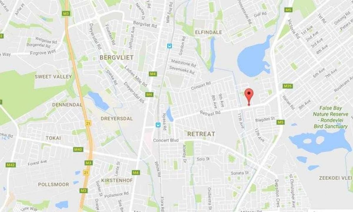 karta bergvliet Cape town