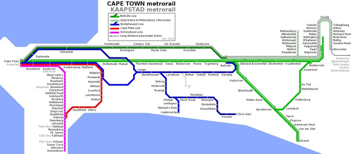 karta Cape town metro