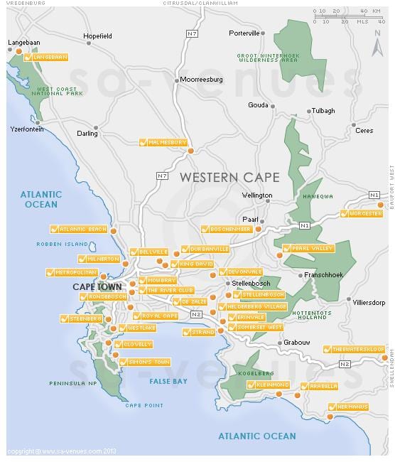 karta Cape town golf