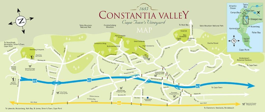 karta constantia, Cape town