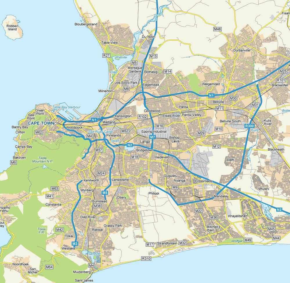 karta Langa Cape town