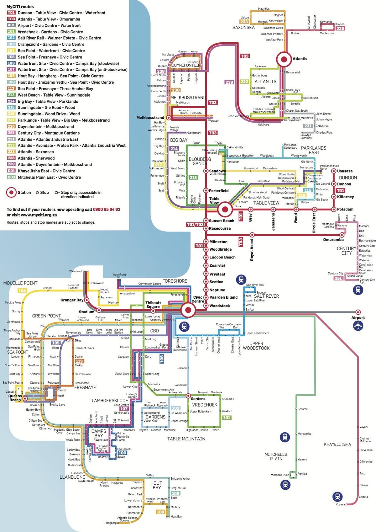 karta postaja myciti