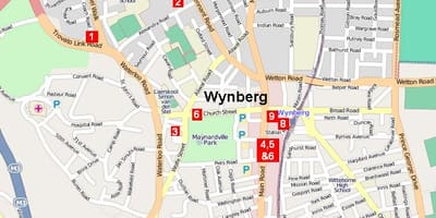  karta Винберг Cape town